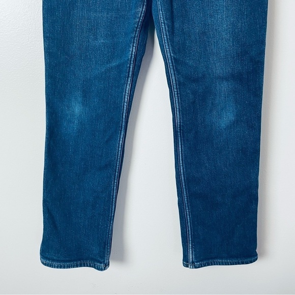 Carhartt Flannel-Lined Straight Leg Jeans – Blue Denim, Size 8 Short - Picture 3 of 14